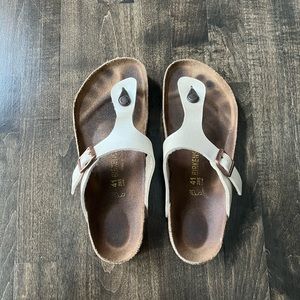 Birkenstock Gizeh Pearl White